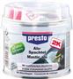 Mastic polyester aluminium, gris clair, avec durcisseur - Presto